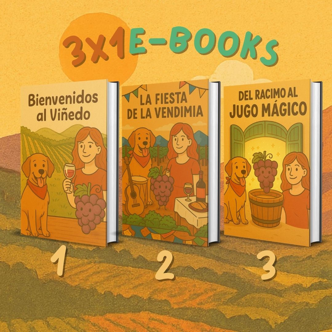 Pack 3 E-books Infantiles – Bienvenidos a la Bodega